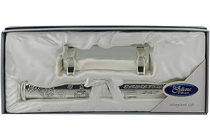 WIDDOP AND CO Silverplated Christening Day Certificate Holder/ New by LIME SHOP