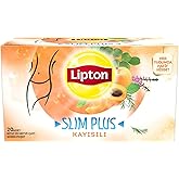 Lipton Slim Plus Kayısılı Bitki Meyve &Ccedil;ayı, 20'li