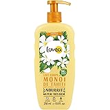 LOVEA - Lait Corps - Monoï De Tahiti - Nourrit & Adoucit - Pour Peaux Très Sèches - 96% D'Origine Naturelle - Sans Silicone -