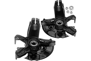 ‎HAJUS AUTOTEILE GERMANY Hajus 405100910 2x Achsschenkel Radaufhängung 1J0407255AG 1J0407256AG Vorne Links Rechts kompatibel mit A3 Seat Toledo II Octavia I Golf IV 1996-2010