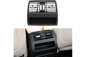Altsbaos Lüftungsgitter Klimaanlage Kompatibel mit bmw 5er F10 F11 Lüftungsgitter Hinten F10 F11 520 523 525 528 530 535 550 2010-2016 (Model C)