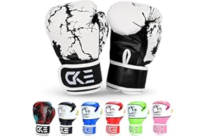 CKE Kids Boxing Gloves for Kids Boys Girls Junior Youth Toddlers Age 5-12 Years Training Boxing Gloves for Punching Bag Kickboxing Muay Thai