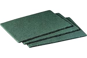 3M Scotch-Brite Scouring Pad 96, 60 Pads, 6” x 9”, General Purpose Cleaning, Food Safe, Non-Rusting, 20 Pads/Box, 3 Boxes/Case