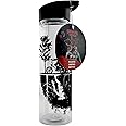 Stranger Things Upside Down Design Travel Bottle - 25oz/700ml Durable, Leak-Proof Plastic Drinkware, Stylish Hydration on The Go - Officially Licensed Netflix Merchandise