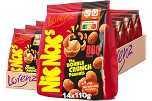 ‎LORENZ SNACK WORLD LORENZ | NicNac's BBQ | 14 x 110 g | vegan
