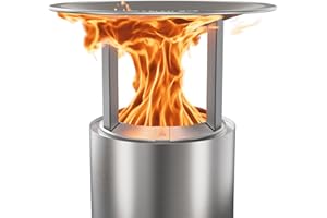 Solo Stove Mesa XL Heat Deflector | Expands Heat Radius by 60cm, Works as Outdoor Patio Heater, Tabletop Fire Pit Accessory with Carry Bag, Up to 12°C Warmer, Stainless Steel, 26.7cm Diameter, 650gr