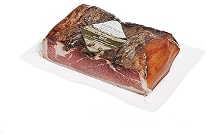 Speck légèrement fumé Salumi Pasini® | Entier 2,1kg de charcuterie | Jambon cru typique de la région de Trentin-Tyrol