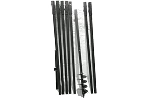 MWS-APEL 120 mm 8 meter Erdbohrer Brunnenbohrer Handerdbohrer Erdlochbohrer Brunnenbau Pfahlbohrer brunnenbohrgerät