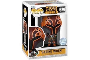 Funko Pop! Star Wars: Rebelianci - Sabine - (Metallic) - Ekskluzywna kolekcja Amazon - Figurka winylowa - Pomysł na prezent - Oficjalne towary - Zabawki dla dzieci i dorosłych - Fani TV