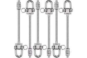 SELEWARE Colgador oscilante 6pcs corto D