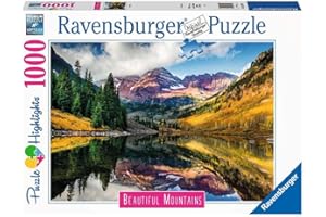 Ravensburger Puzzle - Aspen, Colorado - 1000 Teile Puzzle, Beautiful Mountains Collection, für Erwachsene und Kinder ab 14 Jahren: Beautiful Mountains
