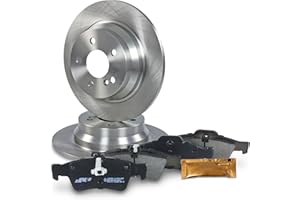 ‎ENVA MADE FOR QUALITY BESTPRICE Bremsenset Hinterachse inkl. Bremsscheiben Ø 300 mm Voll + Bremsbeläge hinten, Kompatibel mit MERCEDES E-Klasse (W211), E-Klasse T-Model (S211)