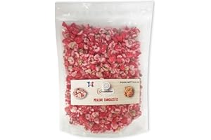 Greendoso® - Pralines Roses Amandes Concassées (18%) 500 GR, (Colorant Naturel) Fabrication Artisanale Française