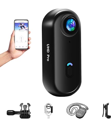 Mini Caméra Sport 1080p - Pour Vélo, Casque, Action - Étanche