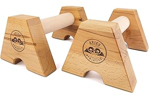 ‎ARIES ATHLETICS Aries Athletics Liegestützgriffe aus Holz – Nachhaltige Push Up Griffe produziert in Deutschland – Handgefertigte Liegestütz und Handstand Griffe, Parallettes für Fitness Workout
