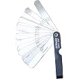 Procheck 26-Piece Straight Feeler Gage Set – .0015 To .025 Inch, 3 Blades Per Leaf