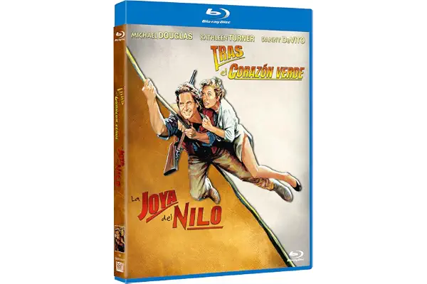 Tras El Corazon Verde (Romancing the Stone) (1984) (Robert Zemeckis) + La Joya del Nilo (The Jewel of the Nile) (1985) (Lewis Teague) - Pack (Blu-ray)