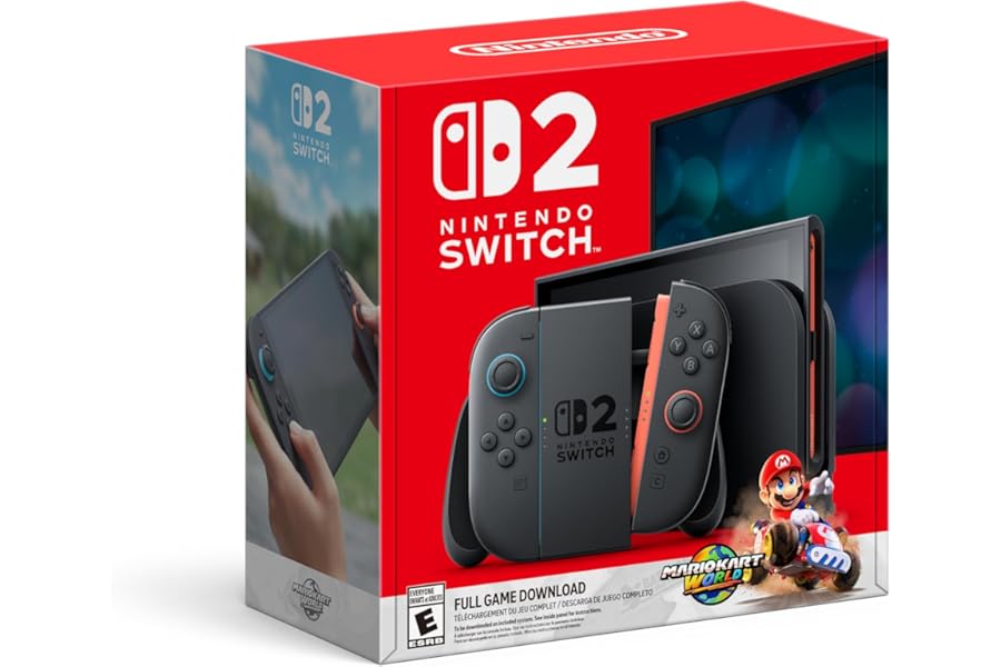 Nintendo Switch 2 + Mario Kart World Bundle