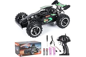 Coollia Macchina Telecomandata per Bambini, Auto da Arrampicata elettrica a Quattro Ruote motrici telecomandata L'auto radiocomandata Fuoristrada 2.4G con 2 Batteria per ragazzi e ragazze di 6-12 anni