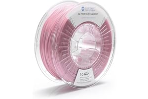 SainSmart TPU 1,75 mm 92A elastyczny filament do drukarki 3D TPU, dokładność wymiarowa +/- 0,04 mm, 1 kg, pastelowy różowy