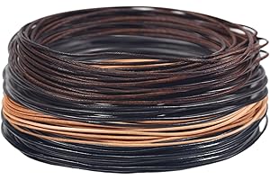 ‎RUBY RUBY ca.20m x 1mm Echtes Lederband Lederriemen,Classic Lederband Kette,Lederbänder für Ketten,Lederschnur für DIY-Schmuck Wie Armbänder,Halsketten und Uhrenarmbänder