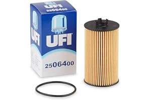 UFI Filters, Filtro Olio 25.064.00, Filtro Olio per Ricambio, Adatto a Auto, Applicabile su Diversi Modelli Alfa Romeo, Chevrolet, Fiat, Opel, Saab e Vauxhall