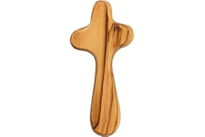 MaMeMi Naturwunder - Piedra de madera de olivo (9,5 x 7 cm)