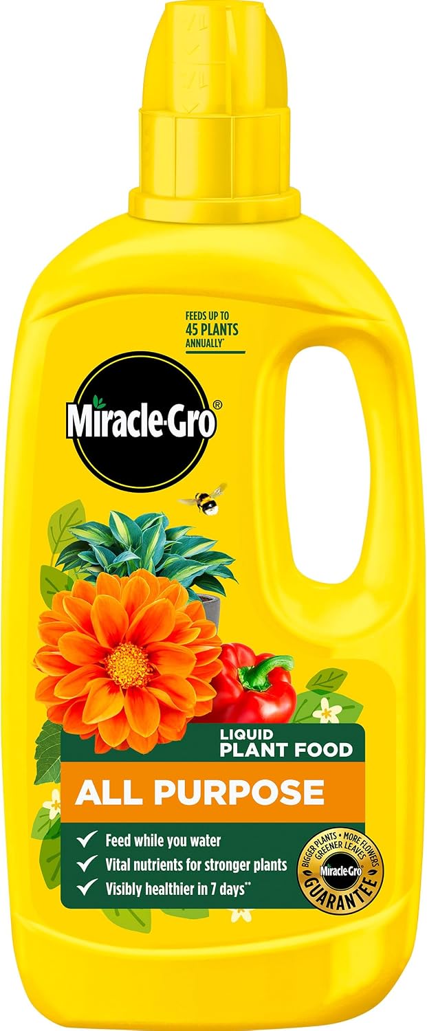 Miracle Gro All Purpose Concentrated Liquid Plant Food, 800ml