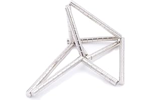 Brudazon | 50 Mini Imanes Discos 5x5mm | N52 Nivel más Fuerte - Los imanes de neodimio Ultra Fuertes | Imán del Poder para la Toma de Modelo, Foto, Pizarra Blanca | Pequeño, Redondo y Extra Fuerte