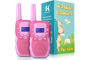 SK SUPKER Walkie Talkies für Kinder, Spielzeug für 3 bis 14 Jahre alte Kinder 2 Wege Radio 3 Meilen für das Außen -Abenteuerspiel Camping Wandern