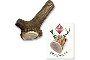 ChronoBalance® L (zestaw 1) Pałeczki do żucia z poroża jelenia dla psów: Naturalna zabawka do żucia, w 100% z naturalnego drewna, sprzyja higienie zębów, bez dodatków, trwałość