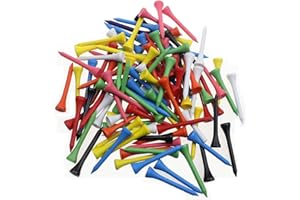 Kofull Tees de Golf de Madera de 70 mm, Paquete de 100 Unidades