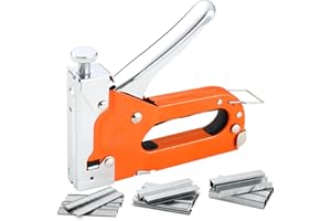 SOSINYA Grapadora madera 3 en 1 con 3000 Grapas.Grapadora tapicero,Grapadora cables pared,Grapadora pared,grapadora para tapizar ideales para carpintería,decoración interiores,materiales fijación