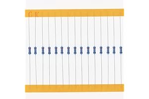 HUABAN 200 Sztuki 0.25 Watts 1/4W 330K Ohm 1% Rezystor folii metalowej