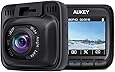 AUKEY Dash Cam FHD 1080P Telecamera per Auto Obiettivo Grandangolare di 170 Gradi Super-Condensatore Dashcam con WDR, Rilevatore di Movimento, Loop, G-Sensor e Caricatore USB da Auto a 2-Porta