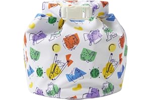 Bambino Mio, Out & About Wet Bag - Travel, Waterproof, Reusable Nappy Storage Bag, Bold