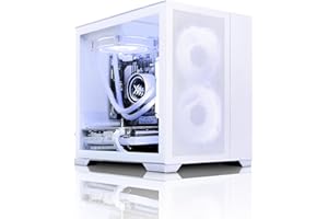 AWD-IT Unité Centrale Ordinateur de Bureau Gaming - Processeur Intel 13400F • NVIDIA RTX 4060 Ti 8 Go • 16Go 3600MHz DDR4 • 1To M.2 SSD • Cube Case • WiFi • Windows 11