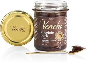 Venchi - Crema Spalmabile Fondente e Nocciole Piemonte IGP 200 g