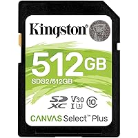 Kingston Canvas Select Plus SD - SDS2/512GB Class 10 UHS-I