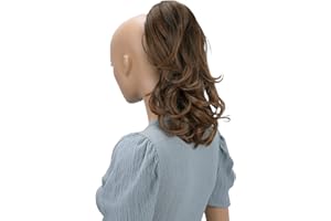 CAISHA 30cm Treska Warkocz Ko?ski Ogon Du?a Obj?to?? Br?zowy Mix H97