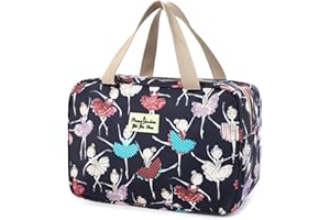 wordmouk Neceser de Viaje para Cosméticos Portátil Grande Neceser Maquillaje Organizador, Bolsa de Aseo, Bolsa de Cosmeticos Almacenamiento Impermeable, Estuche Maletin Maquillaje para Mujer Niña