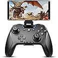 Wireless Pro Controller für Switch/Windows 7 8 10/iPhone/Android,Bluetooth Gaming Controller Gamepad Handy mit Halterung,Prog