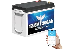 12 V 300 Ah Bluetooth LiFePO4 batteri (aktiv uppvärmningsfunktion), 200 A BMS Bluetooth-litiumbatteri 12 V 300 ah, 15 000 cyk