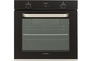 Telefunken Backofen Einbaugerät | Einbaubackofen ohne Kochfeld | Ofen autark mit 73 Liter Volumen | 60 cm | 5 Betriebsarten | Edelstahl | Umluft/Ober-Unterhitze | Einfache Reinigung | B-OV-75-A-I