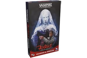 Renegade Game Studios Wampir: The Masquerade Rivals: Shadows and Shrouds Gra karciana Rozszerzona do Rivals Core od 14 lat 2-4 gracze 30-70 minut Wielokolorowy, L