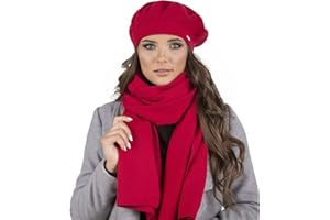 Vivisence Invernale Berretto Elegante da Donna in Lana E Viscosa Morbido E Caldo Stile Classico Elasticizzato per Una vestibilità Perfetta per Ogni Occasione