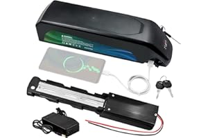 UURRPP (Cella di Grado A) 24V 36V 48V 52V Ebike Batteria 10.5Ah 14Ah Ebike Batteria Adatta 1000W 750W 500W 1200W per Bicicletta elettrica, Batteria agli ioni di Litio Hailong