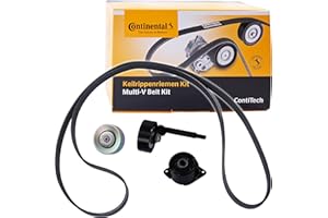 1x Original CONTITECH Keilrippenriemensatz