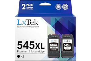 ‎LXTEK LxTek 545XL Druckerpatronen Ersatz für Canon 545 546 XL Multipack PG-545XL für PIXMA MX495 MX490 iP2800 iP2850 MG2450 MG2550 MG2920 MG2950 MG2550S (545 XL Schwarz, 2er-Pack)