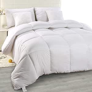 Utopia Bedding Bettdecke 200 X 200 Cm Zudecke 1500g Fullung Gesteppte Steppdecke Weiss 200 X 200 Cm Amazon De Kuche Haushalt